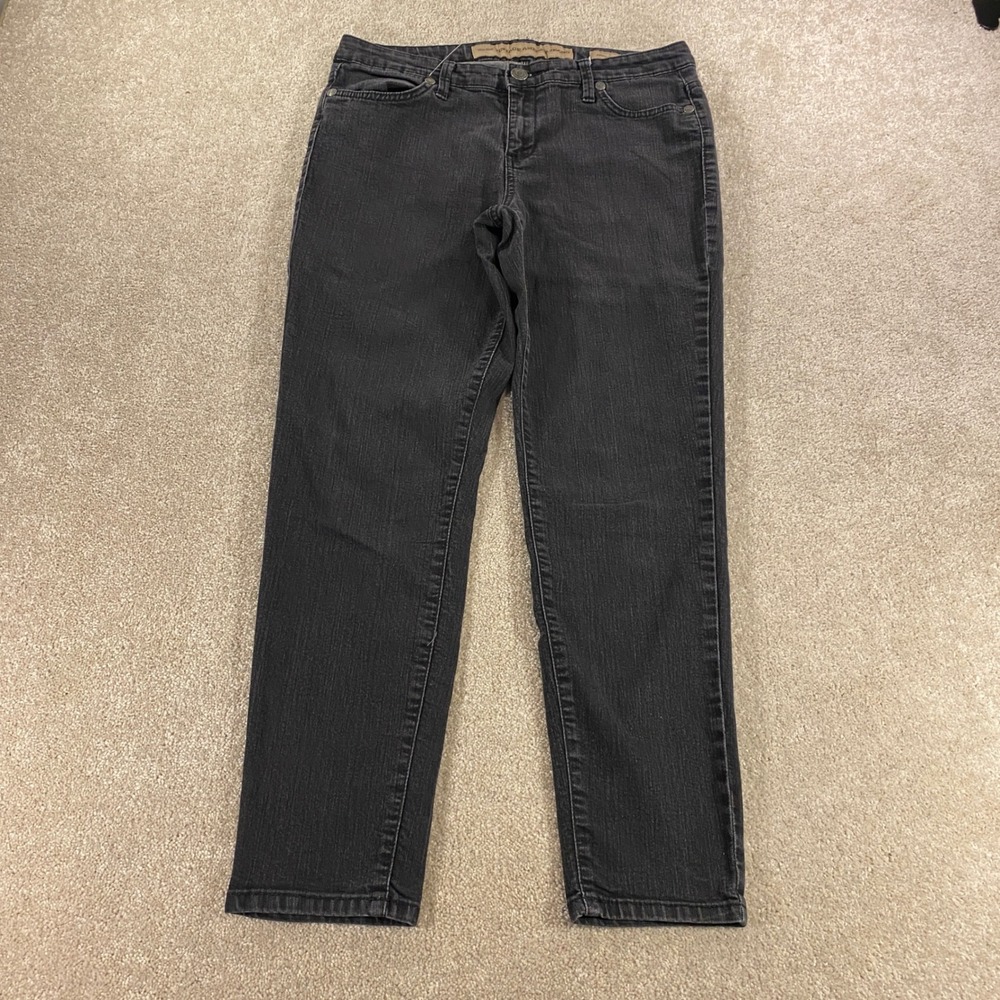 Nine West Vintage America Jeans‎ Jegging Womens 12 Black Slim Stretch